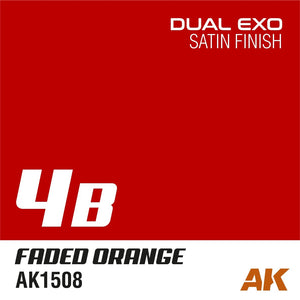 AK Interactive AK1508 DUAL EXO 4B – FADED ORANGE 60ML – Bild 2