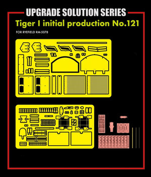Rye Field Model 2038 TIGER I 121 initial production UPGRADE SOLUTION SERIES 1/35 – imagen 2