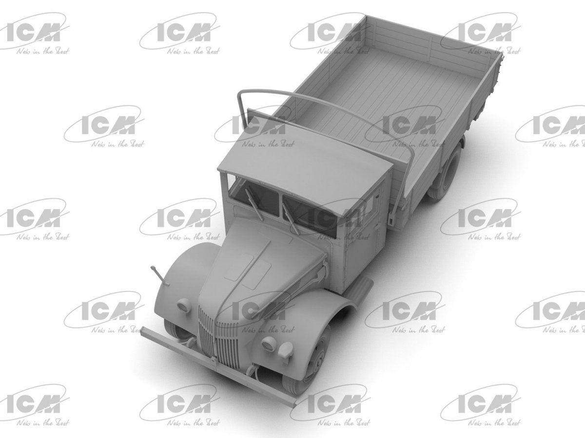 ICM 35409 V3000S Einheitsfahrerhaus WWII German Truck 1/35 – obrázek 5
