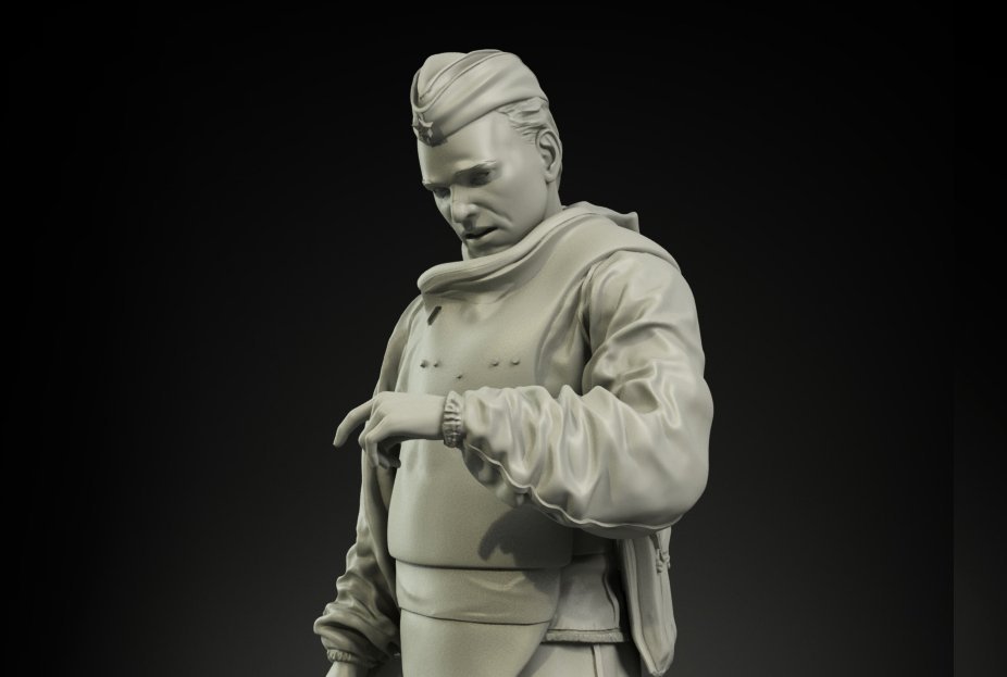 Panzer Art FI35-036 Soviet assault engineers officer 1/35 – immagine 4