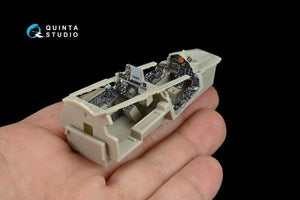 Quinta Studio QD48175 F-4B 3D-Printed &amp;amp; colored Interior on decal paper (for Tamiya kit) 1/48 – immagine 7