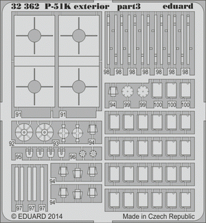 Eduard BIG3345 P-51K 1/32 Dragon – zdjęcie 7