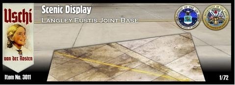 Uschi van der Rosten 3011 Scenic Display Langley Eustis Joint Base 1/72