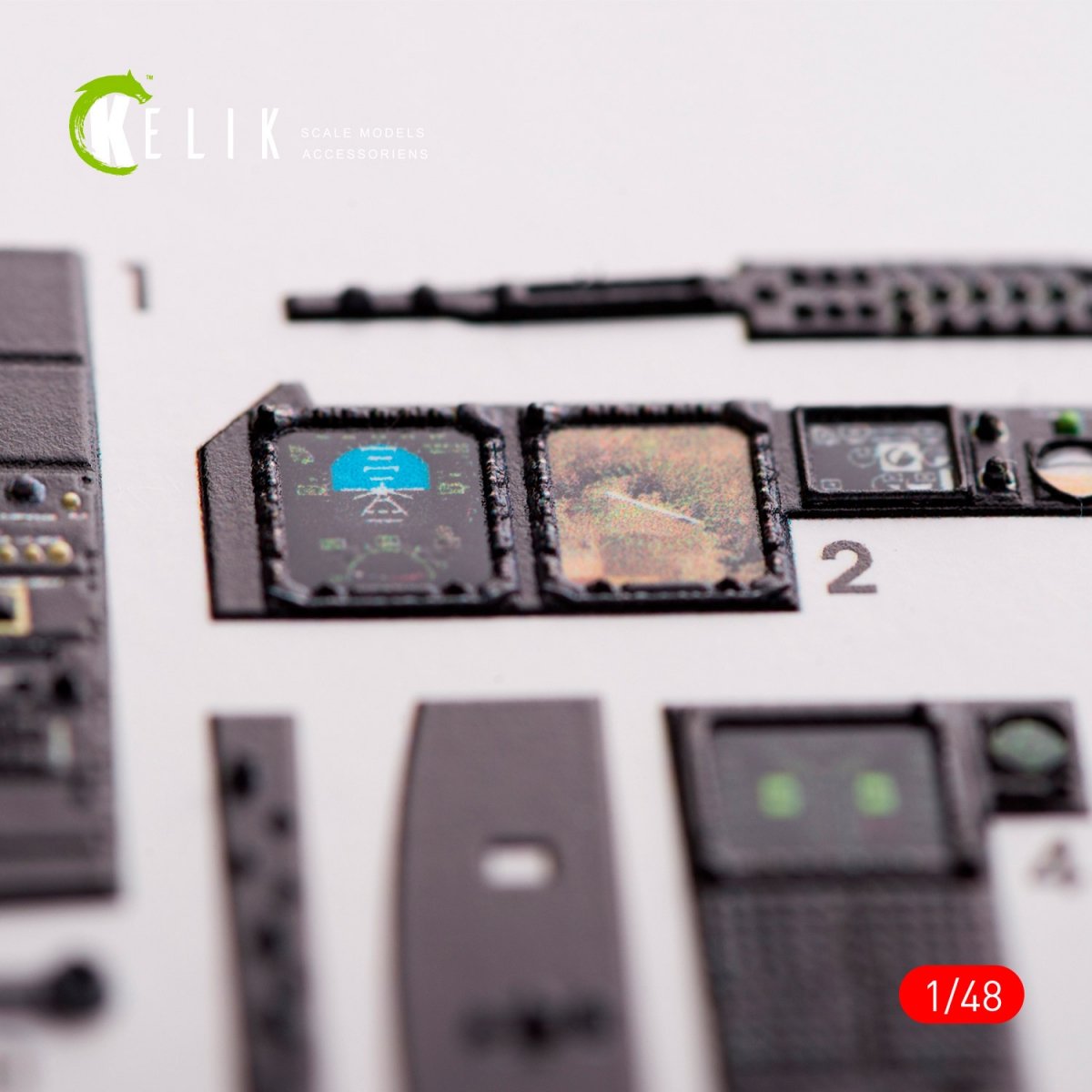KELIK K48006 MV-22 OSPREY INTERIOR 3D DECALS FOR HOBBY BOS KIT 1/48 – image 4