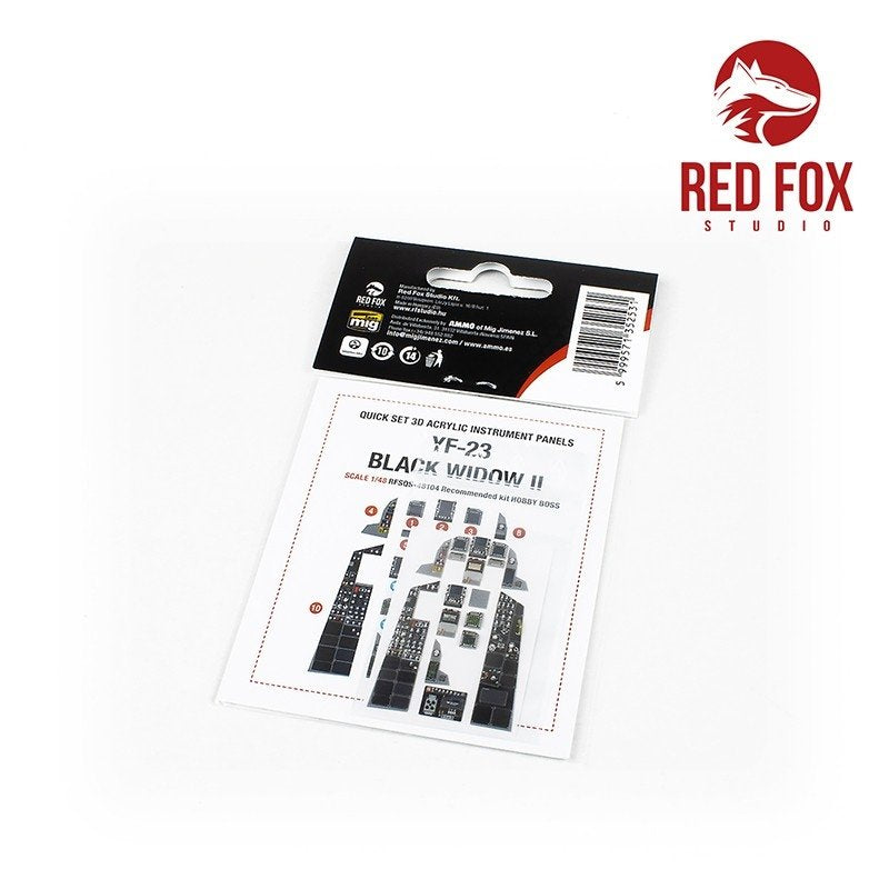 Red Fox Studio QS-48104 YF-23 Black Widow II (for Hobby Boss kit) 1/48 – Bild 2