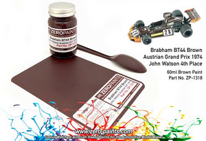Zero Paints ZP-1318 Brabham BT44 Brown Paint (John Watson Austrian GP 1974) 60ml