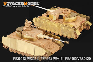 Voyager Model PEA163 WWII German Pz.Kpfw.IV Ausf.H late Production/Ausf.J Turret Armor (For All) 1/35 – imagen 2