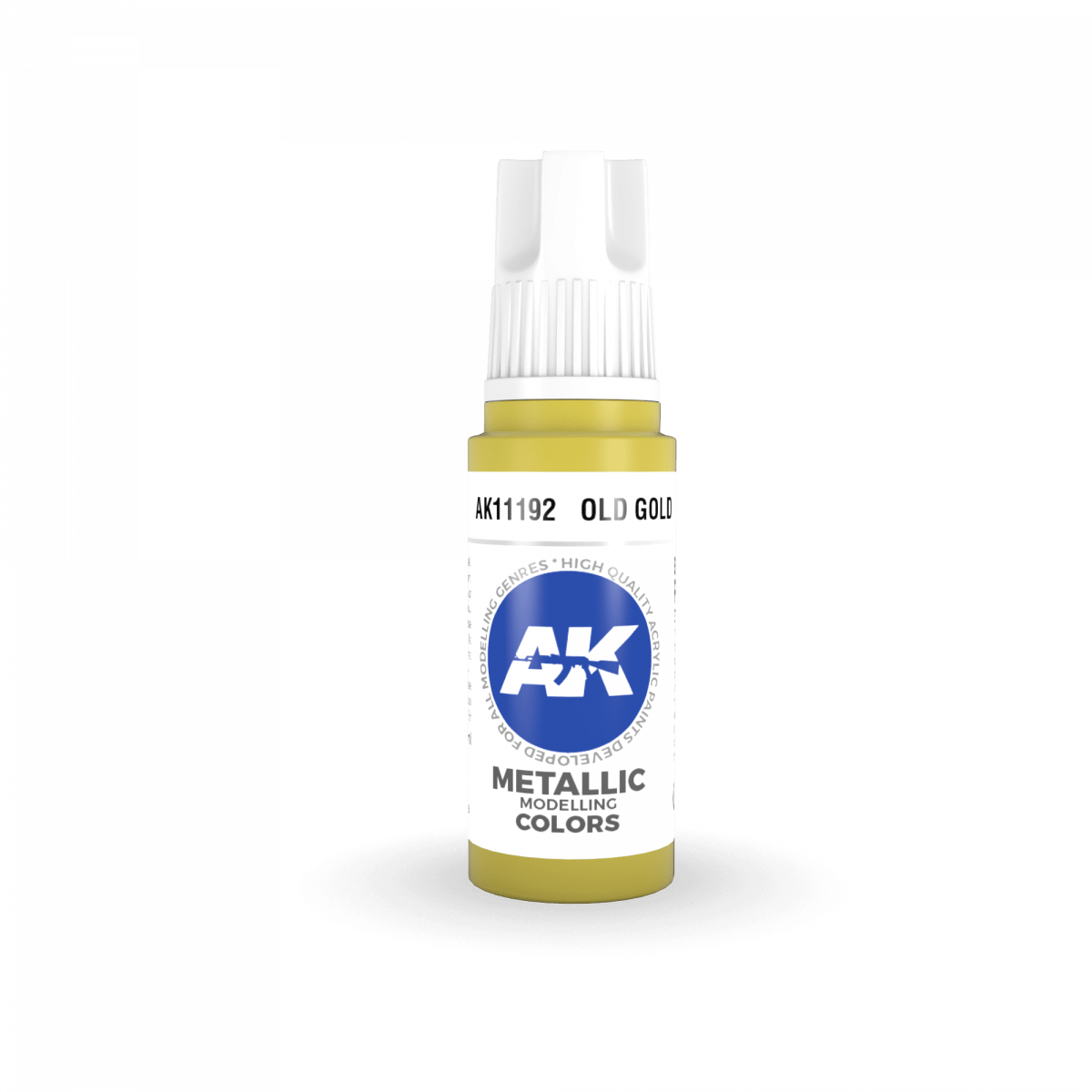 AK Interactive AK11192 OLD GOLD – METALLIC 17ml – Bild 2