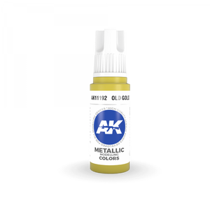 AK Interactive AK11192 OLD GOLD – METALLIC 17ml – Bild 2