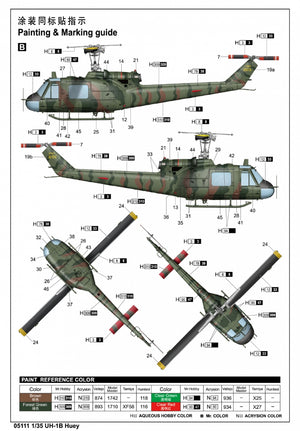 Trumpeter 05111 UH-1B Huey 1/35 – obrázek 13