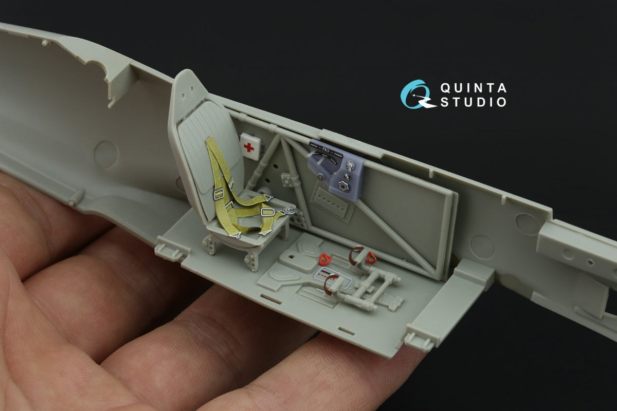 Quinta Studio QD+32241 MiG-3 3D-Printed &amp;amp; colored Interior on decal paper (Trumpeter) (with 3D-printed resin parts) 1/32 – image 11