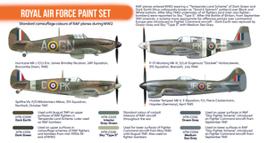 Hataka HTK-CS07 ORANGE LINE – Royal Air Force paint set 6x17 – obrázek 3