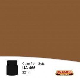 Lifecolor UA455 Uniformes marron 22 ml