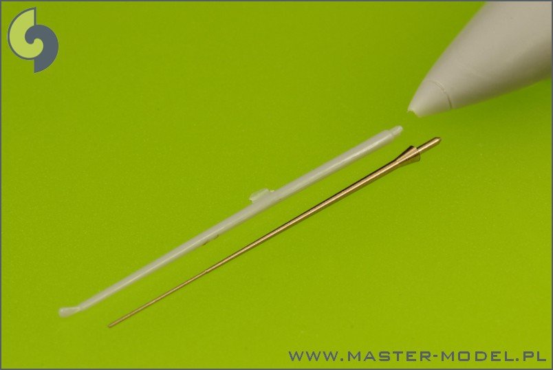 Master AM-48-073 SAAB 35 Draken (mid and late versions) - Pitot Tubes &amp;amp; Angle Of Attack probe (1/48) – obrázek 2