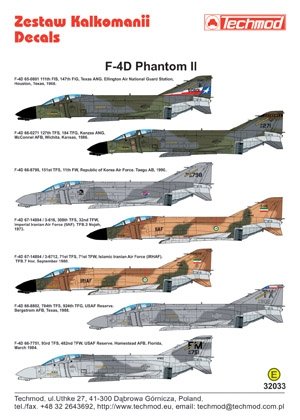 Techmod 32033 - F-4D Phantom II 1/32 – image 2