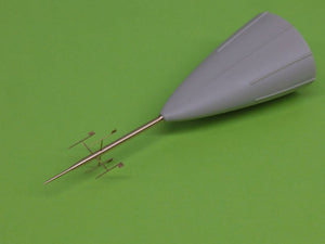 Master AM-48-144 F-16XL / F-CK-1 Prototypes Pitot Tube &amp;amp; AOA Probes (1/48) – obrázek 6