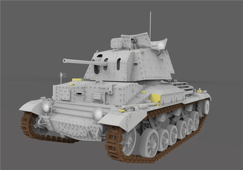 Gecko Models 35GM0005 KREUZER PZ.PKFW.MK.II,742(e),(A10) W/ INTERIOR 1/35 – zdjęcie 2