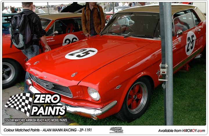 Zero Paints ZP-1191 Alan Mann Racing Paints Red/Gold 2x30ml – image 5