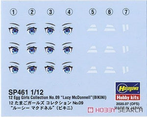 Hasegawa SP461 (52261) 12 Egg Girls Collection 09 Lucy Mcdonnell 1/24 – obrázek 5