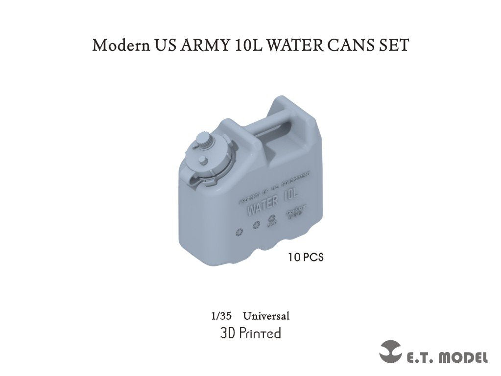 ET Model P35-316 Modern US ARMY 10L WATER CANS SET (3D Print) 1/35