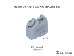 ET Model P35-316 Modern US ARMY 10L WATER CANS SET (3D Print) 1/35