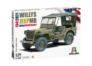 Italeri 3635 Willys Jeep MB 80th Anniversary 1941-2021 1/24 – image 2