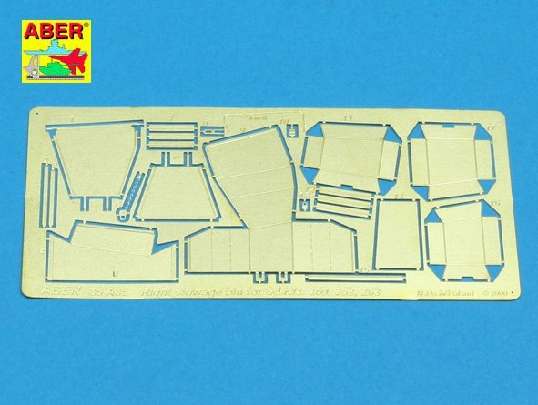 Aber 35A085 Right stowage bin for Sd Kfz. 250 ,252 ,253 1/35