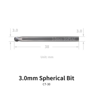 DSPIAE CT-30 Chamfering Tool Spherical Bit 3,0 mm