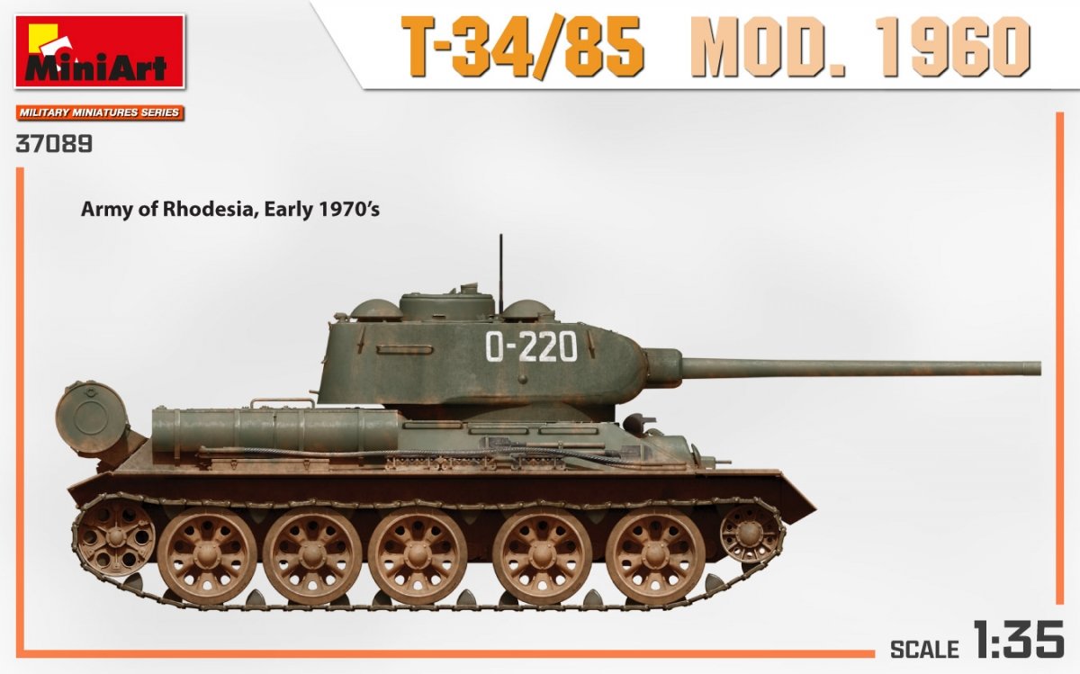 MiniArt 37089 T-34/85 MOD. 1960 1/35 – image 4