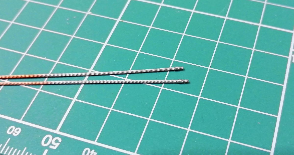 Eureka XXL ER-4807 Towing cable for Soviet T-54/T-55 Tanks 1/48 – obrázek 5