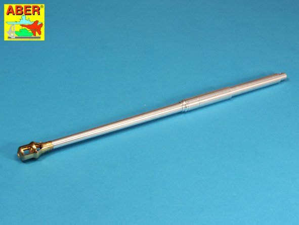 Aber 16L-08 Early muzzle brake for the barrel used on the early version of the Tiger I, King Tiger tank (Porsche turret) / Early muzzle brake used on German 8.8cm barrel Tiger I - early and Tiger II (Porsche turret) 1/16 – image 14