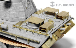 ET Model E72-010 WWII German Panther G Anti Aircraft Armor For DRAGON Kit 1/72 – image 4