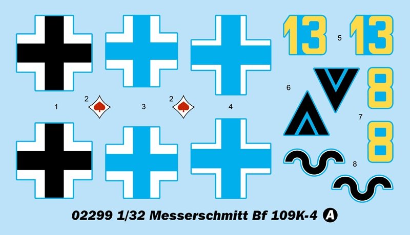 Trumpeter 02299 Messerschmitt Bf 109K-4 – zdjęcie 6