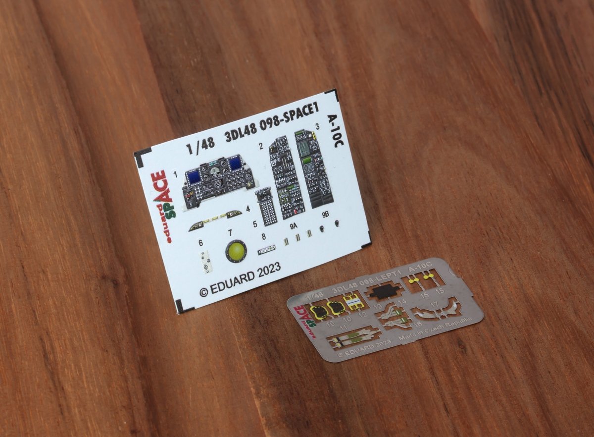 Eduard 3DL48098 A-10C SPACE HOBBY BOSS 1/48 – zdjęcie 2