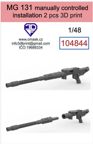 Omask 104844 MG 131 manually controlled installation 1/48