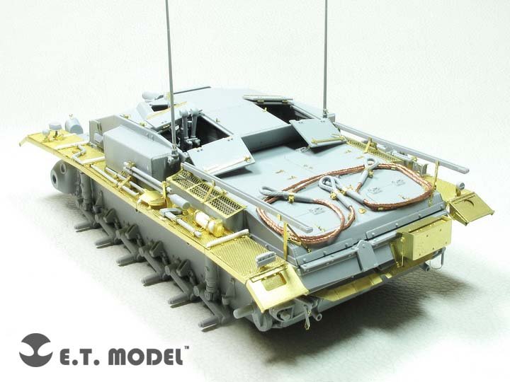 ET Model E35-256 WWII German StuG.III Ausf.E Basic (For DRAGON Smart Kit) (1/35) – imagen 4