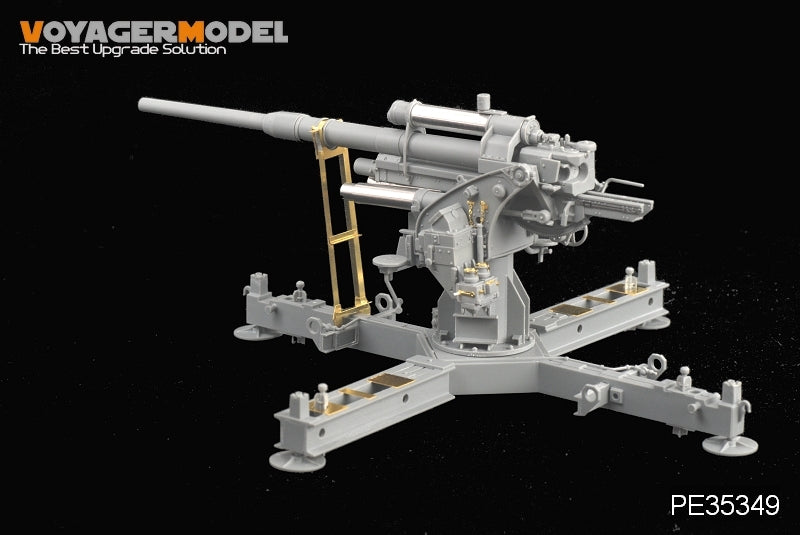 Voyager Model PE35349 WWII German 88mm FlaK 37 mit Behelfslafette For DRAGON 6523 1/35 – Bild 3