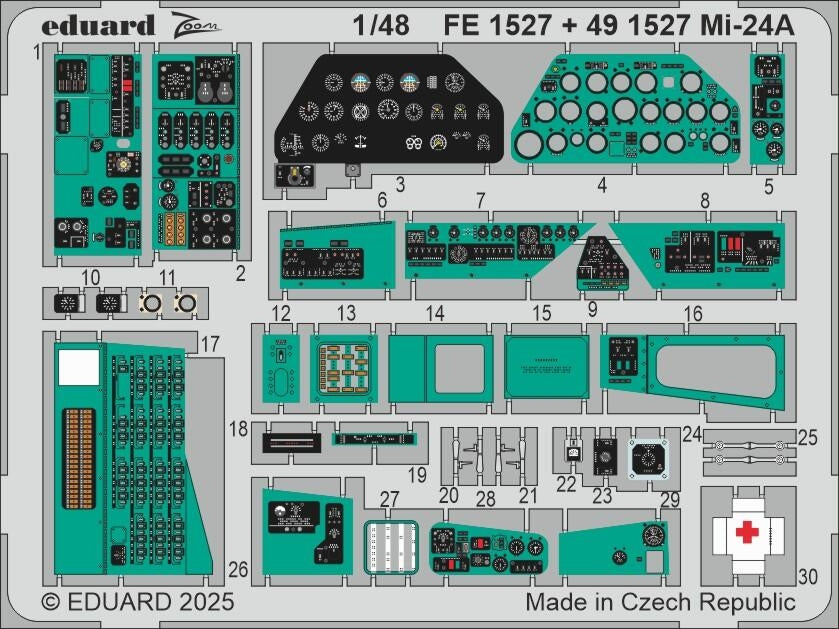 Eduard 491527 Mi-24A TRUMPETER 1/48 – image 2
