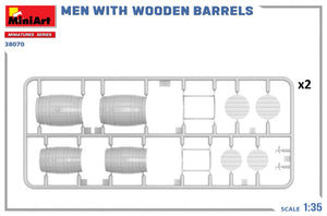 MiniArt 38070 MEN WITH WOODEN BARRELS 1/35 – Bild 6