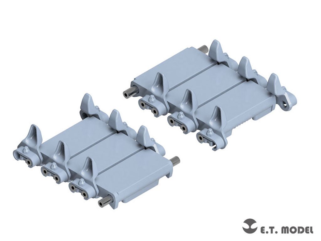 ET Model P35-084 WWII US ARMY M4 Sherman T49 Workable Track (3D Printed) 1/35 – immagine 2