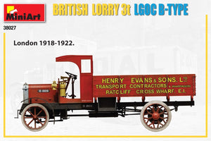 MiniArt 38027 BRITISH LORRY 3T LGOC B-TYPE 1/35 – Bild 3