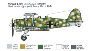 Italeri 1485 FIAT CR.42 CN Falco Night Fighter 1/72 – image 4