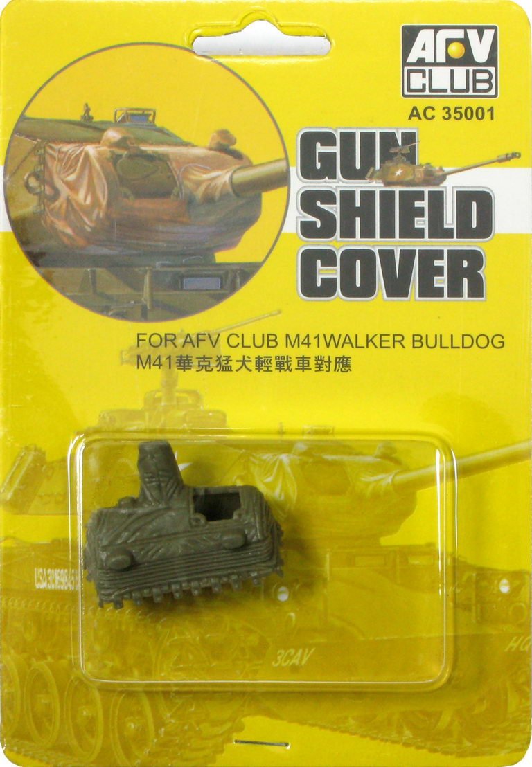 AFV Club AC35001 M41 GUN SHIELD COVER 1/35