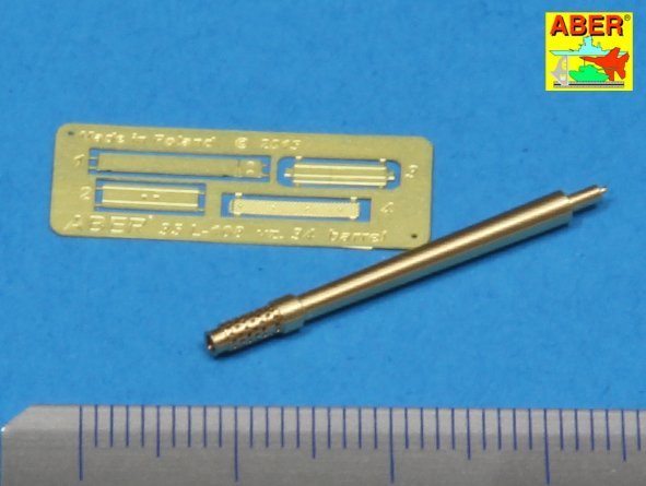 Aber 35L-108 3.7cm KwK.34(t) or vz. 34 barrel for Pz.35(t) tank (1/35) – image 2