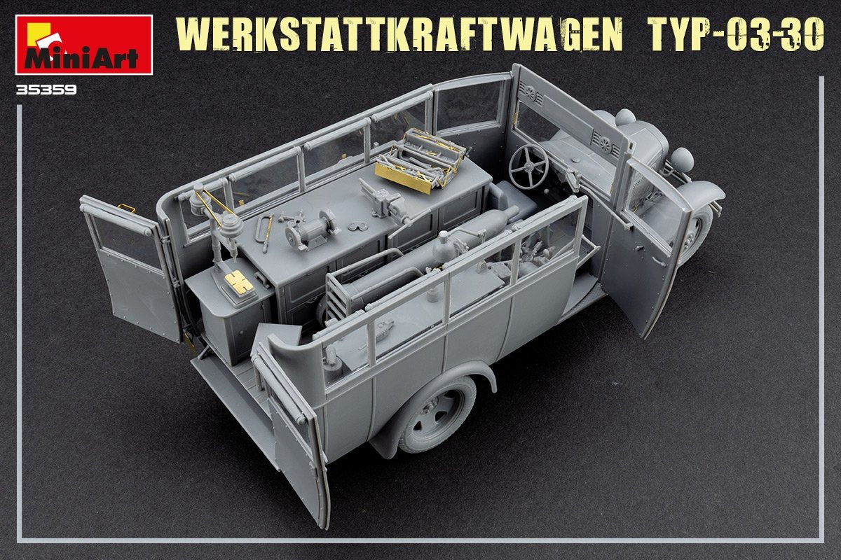 MiniArt 35359 WERKSTATTKRAFTWAGEN TYP-03-30 1/35 – zdjęcie 14
