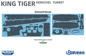Suyata NO-005 King Tiger Henschel Turret With Full Interior 1/48 – obrázek 5