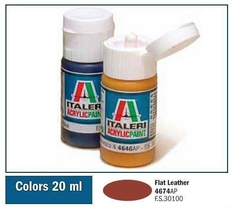 Italeri 4674AP CUIR PLATE 20 ml