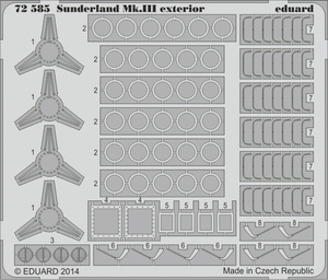 Eduard BIG7289 SUNDERLAND Mk. III 1/72 ITALERI – Bild 5