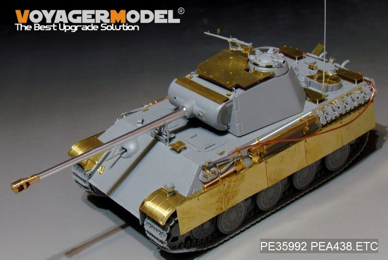 Voyager Model PEA438 WWII German Panther A/G Pz.Rgt.26 Anti Aircraft Armor（For TAKOM 2119/2120/2121) 1/35 – image 5