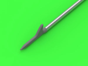 Master AM-32-116 American WWII Pitot Tube - &amp;quot;Shark Fin&amp;quot; Type (1 pc.) - used on P-36, P-39, P-40, P-47, A-36, B-239, T-6, B-25 and many others 1/32